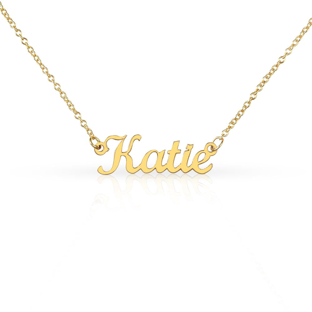 Custom Name Plate  & Necklace
